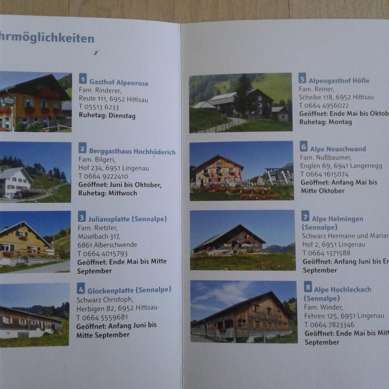 Ferienhuette Kaelberweide Apartamento Hittisau Exterior foto